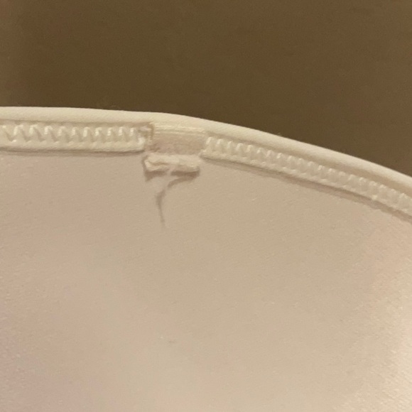 white strapless full length bra slip size 36B-David’s Bridal by Q-T Intimates - Picture 5 of 16